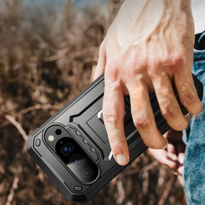 360 градусов калъф за Google Pixel 10 Pro XL Supcase Unicorn Beetle Pro - Black