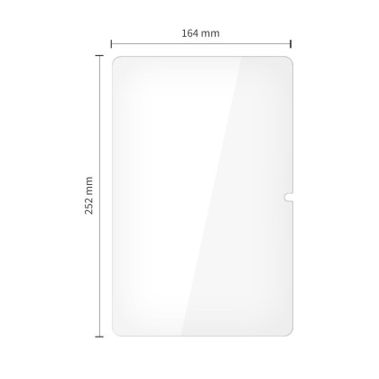 SZKŁO HARTOWANE TECH-PROTECT GLASS FIT+ 2-PACK GALAXY TAB A9+ / A11+ PLUS  11.0 X210 / X215 / X216 / X133 / X135 CLEAR