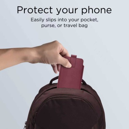 Универсален калъф за телефон за 6.0 / 6.9 инча от Tech Protect SM65 - Mulberry