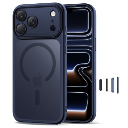 TECH-PROTECT MAGPEAK MAGSAFE CC IPHONE 17 PRO MAX MATTE DEEP BLUE