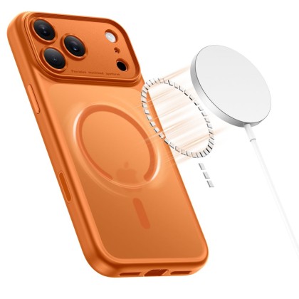 TECH-PROTECT MAGPEAK MAGSAFE CC IPHONE 17 PRO MAX MATTE COSMIC ORANGE