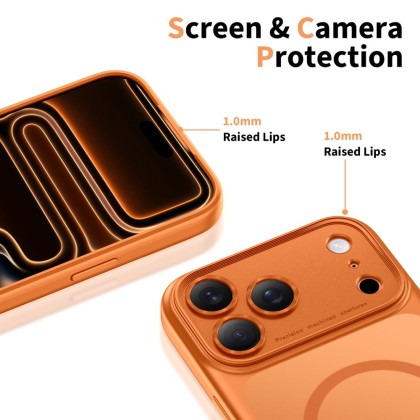 TECH-PROTECT MAGPEAK MAGSAFE CC IPHONE 17 PRO MAX MATTE COSMIC ORANGE