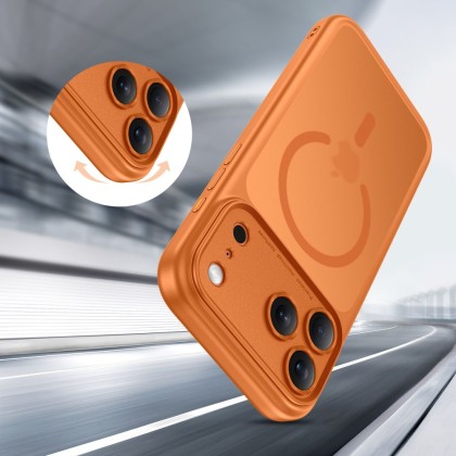 TECH-PROTECT MAGPEAK MAGSAFE CC IPHONE 17 PRO MAX MATTE COSMIC ORANGE