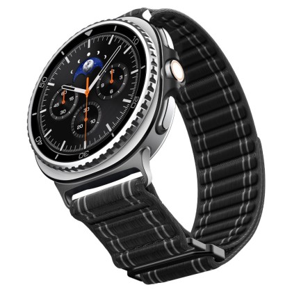 Найлонова каишка за Samsung Galaxy Watch 8 (40/47mm) / 8 Classic (46mm) от Spigen WBF0 - Black