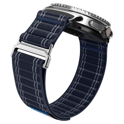 Найлонова каишка за Samsung Galaxy Watch 8 (40/47mm) / 8 Classic (46mm) от Spigen WBF0 - Navy