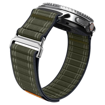 Найлонова каишка за Samsung Galaxy Watch 8 (40/47mm) / 8 Classic (46mm) от Spigen WBF0 - Green