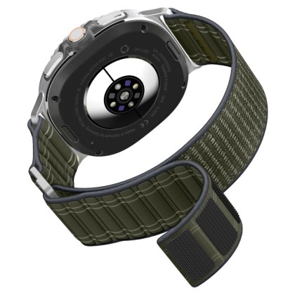Найлонова каишка за Samsung Galaxy Watch 8 (40/47mm) / 8 Classic (46mm) от Spigen WBF0 - Green