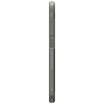 Удароустойчив, твърд кейс с MagSafe за Samsung Galaxy S25 Fe от Spigen Tough Armor Mag - Gunmetal