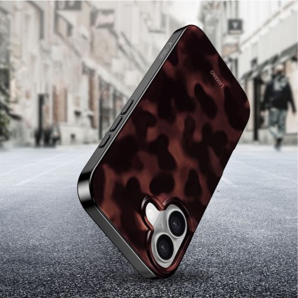 Твърд калъф с MagSafe пръстен за iPhone 17 от Tech-Protect Lamano - Panther