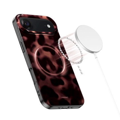 Твърд калъф с MagSafe пръстен за iPhone 17 Air от Tech-Protect Lamano - Panther