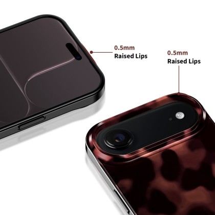 Твърд калъф с MagSafe пръстен за iPhone 17 Air от Tech-Protect Lamano - Panther