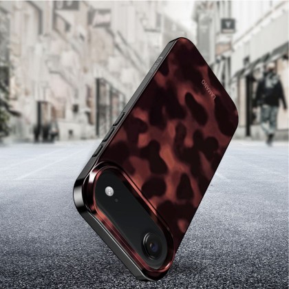 Твърд калъф с MagSafe пръстен за iPhone 17 Air от Tech-Protect Lamano - Panther