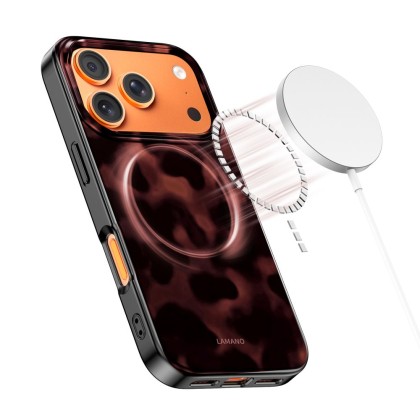 Твърд калъф с MagSafe пръстен за iPhone 17 Pro Max от Tech-Protect Lamano - Panther