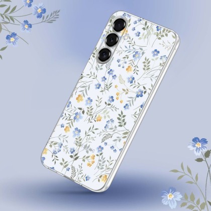 Силиконов кейс за Xiaomi Redmi 15C 5G / Poco C85 5G от Tech-Protect FlexAir+ - Spring Flowers