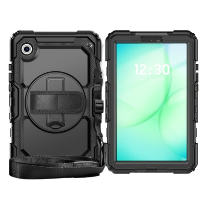 360 градусов калъф за таблет Samsung Galaxy Tab A9 / A11 8.7  от Tech-Protect Solid - Black