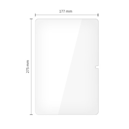 2 x Стъклен протектор за дисплей на Xiaomi Poco Pad M1 / Redmi Pad Pro / Redmi Pad 2 Pro 12.1" от Tech-Protect Glass Fit+ - Clear