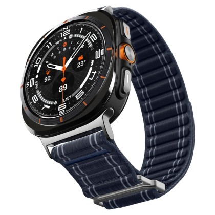 Найлонова каишка за Samsung Galaxy Watch Ultra 2024/2025 (47mm) от Spigen WBF0 - Navy