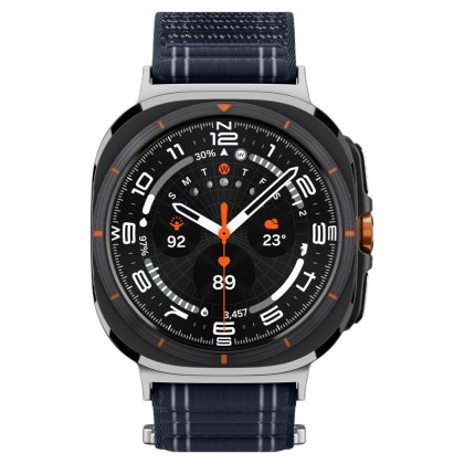 Найлонова каишка за Samsung Galaxy Watch Ultra 2024/2025 (47mm) от Spigen WBF0 - Navy