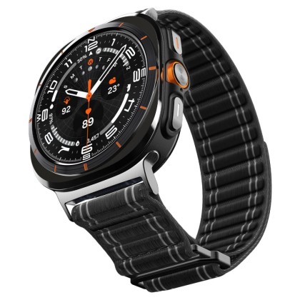 Найлонова каишка за Samsung Galaxy Watch Ultra 2024/2025 (47mm) от Spigen WBF0 - Black