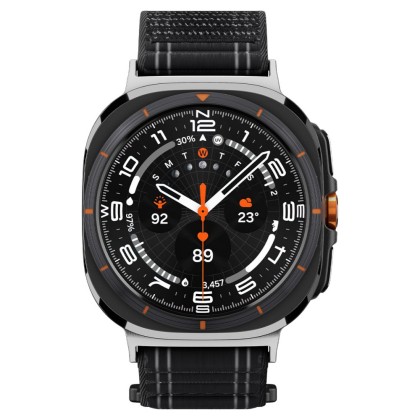 Найлонова каишка за Samsung Galaxy Watch Ultra 2024/2025 (47mm) от Spigen WBF0 - Black