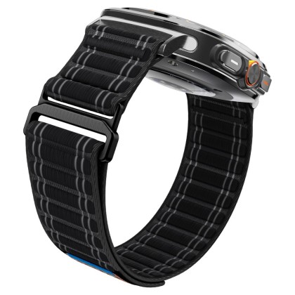 Найлонова каишка за Samsung Galaxy Watch Ultra 2024/2025 (47mm) от Spigen WBF0 - Black