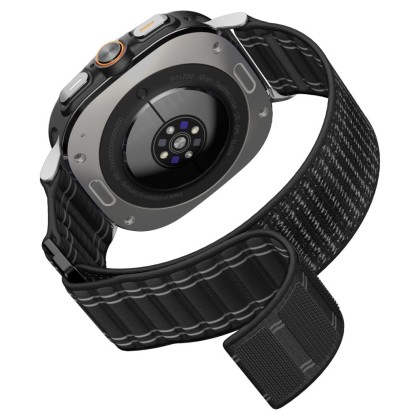 Найлонова каишка за Samsung Galaxy Watch Ultra 2024/2025 (47mm) от Spigen WBF0 - Black