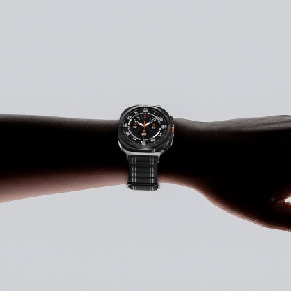 Найлонова каишка за Samsung Galaxy Watch Ultra 2024/2025 (47mm) от Spigen WBF0 - Black