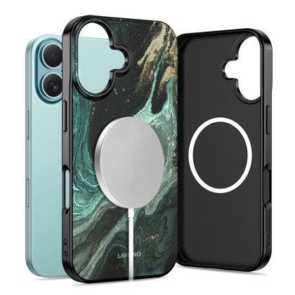 TECH-PROTECT LAMANO MAGSAFE IPHONE 16 VERDE AURA