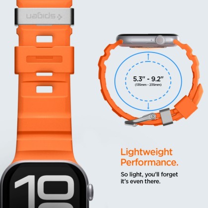 SPIGEN WBS2 BAND APPLE WATCH 8 / 9 / 10 / 11 / SE / ULTRA (44 / 45 / 46 / 49 MM) ORANGE