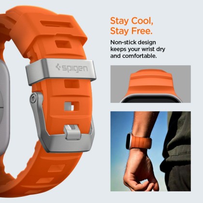 SPIGEN WBS2 BAND APPLE WATCH 8 / 9 / 10 / 11 / SE / ULTRA (44 / 45 / 46 / 49 MM) ORANGE