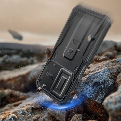 360 градусов калъф за Samsung Galaxy A17 4G / 5G от Tech-Protect Kevlar Cam+ - Черен