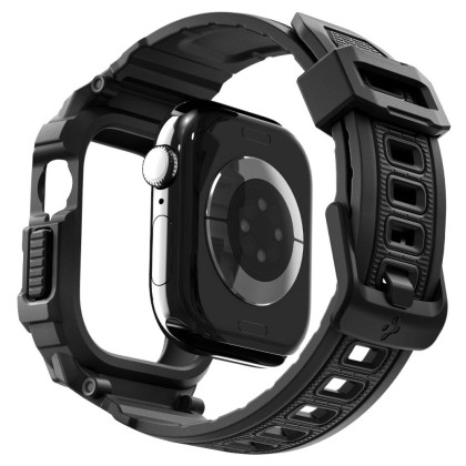 SPIGEN RUGGED ARMOR ”PRO” V2 APPLE WATCH 10 / 11 (42 MM) MATTE BLACK