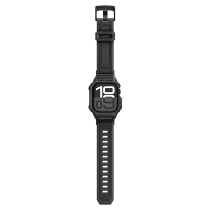 SPIGEN RUGGED ARMOR ”PRO” V2 APPLE WATCH 10 / 11 (42 MM) MATTE BLACK