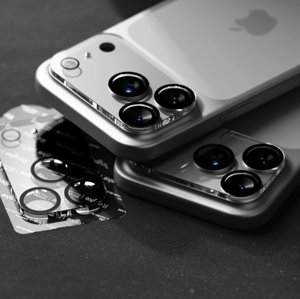 2x протектор за камери за  iPhone 17 Pro Max от Ringke Camera Full Cover - Black
