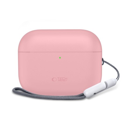 Силиконов кейс за Apple AirPods Pro 3 от Tech Protect Silicone - Dusty Pink