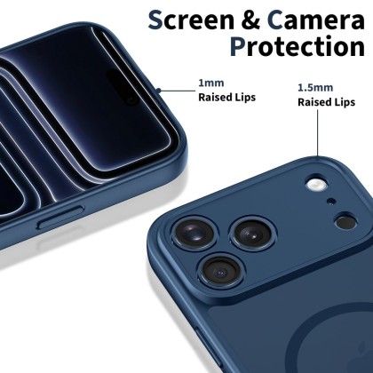 TECH-PROTECT BASICMAG MAGSAFE IPHONE 17 PRO MATTE DEEP BLUE
