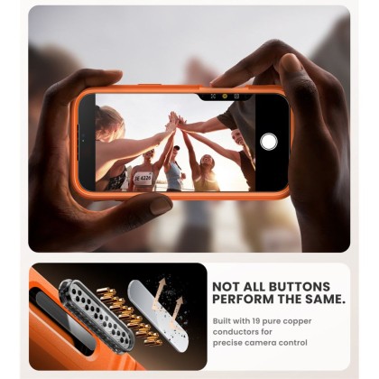 SUPCASE IBLSN ARES FLIP MAG MAGSAFE IPHONE 17 PRO MAX CORAL