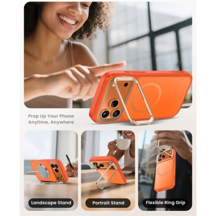 SUPCASE IBLSN ARES FLIP MAG MAGSAFE IPHONE 17 PRO MAX CORAL