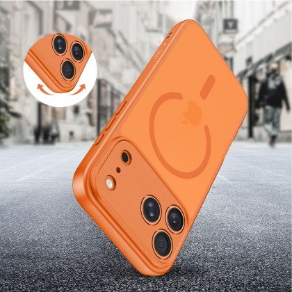 TECH-PROTECT BASICMAG MAGSAFE IPHONE 17 PRO MAX MATTE COSMIC ORANGE