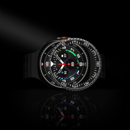 SPIGEN BEZEL TUNE PRO DIVER SAMSUNG GALAXY WATCH 8 CLASSIC (46 MM) BLACK