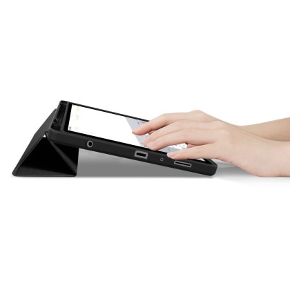 Хибриден калъф за Samsung Galaxy Tab A9+ / A11+ Plus 11.0 от Tech-Protect SC Pen Hybrid - Black