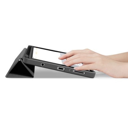 TECH-PROTECT SC PEN CANVAS GALAXY TAB A9 / A11 8.7 X110 / X115 / X133 / X135 CHARCOAL GREY