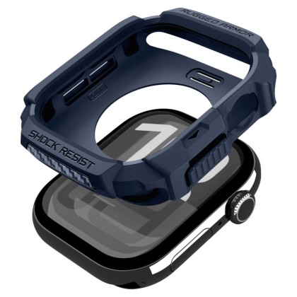 SPIGEN RUGGED ARMOR V2 APPLE WATCH 10 / 11 (42 MM) NAVY BLUE