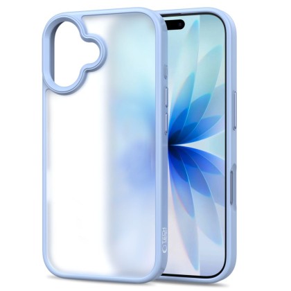 Твърд кейс за iPhone 17 от Tech-Protect MagMat - Matte Mist Blue