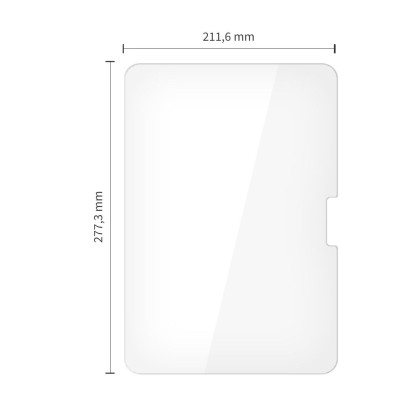 SZKŁO HARTOWANE TECH-PROTECT GLASS FIT+ 2-PACK IPAD AIR 13” 1 / 2 / 2024-2025 / PRO 13 7 / 8 / 2024-2025 CLEAR