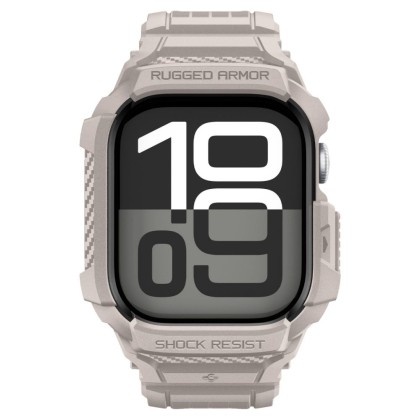 SPIGEN RUGGED ARMOR ”PRO” V2 APPLE WATCH 10 / 11 (42 MM) DUNE BEIGE