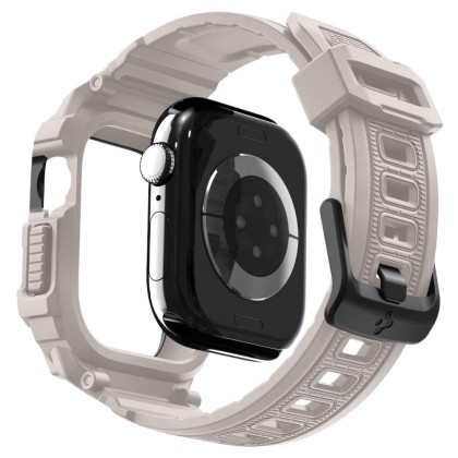 SPIGEN RUGGED ARMOR ”PRO” V2 APPLE WATCH 10 / 11 (42 MM) DUNE BEIGE
