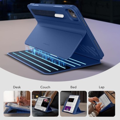 ESR FLIP HYBRID IPAD PRO 13” 7 / 8 / 2024-2025 NAVY BLUE