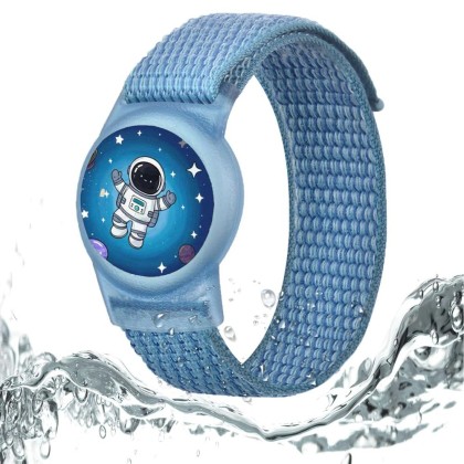 TECH-PROTECT NYLON FOR KIDS APPLE AIRTAG 1 / 2 ASTRONAUT