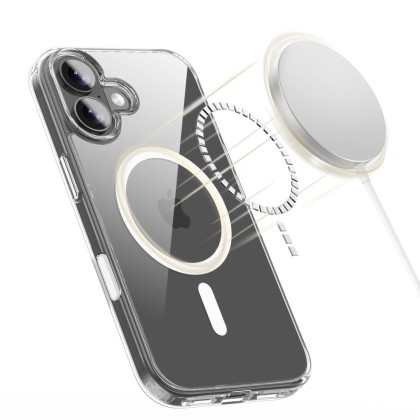 TECH-PROTECT FLEXAIR HYBRID CC MAGSAFE IPHONE 17 CLEAR